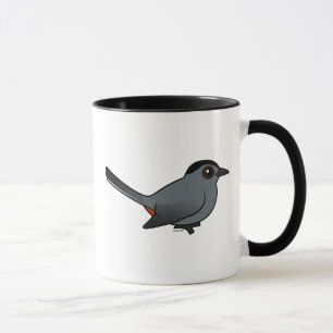 Caneca Catbird cinzento de Birdorable