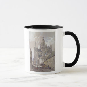 Caneca Catedral de Bayeux, vista do sudeste