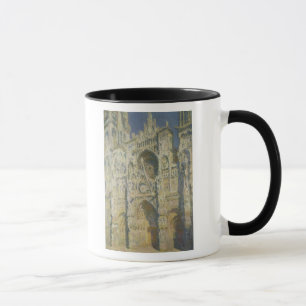 Caneca Catedral de Claude Monet Rouen na luz solar