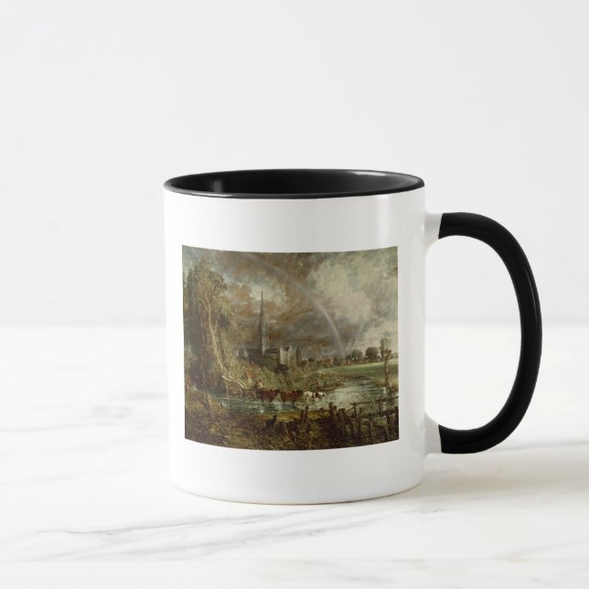 Caneca Catedral de John Constable | Salisbúria do (Direita)