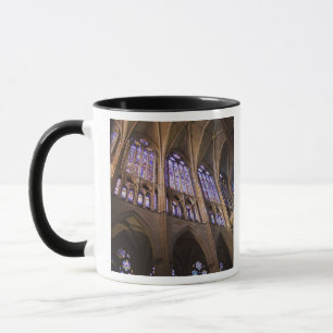 Caneca Catedral de Leão, janelas de vitral interior