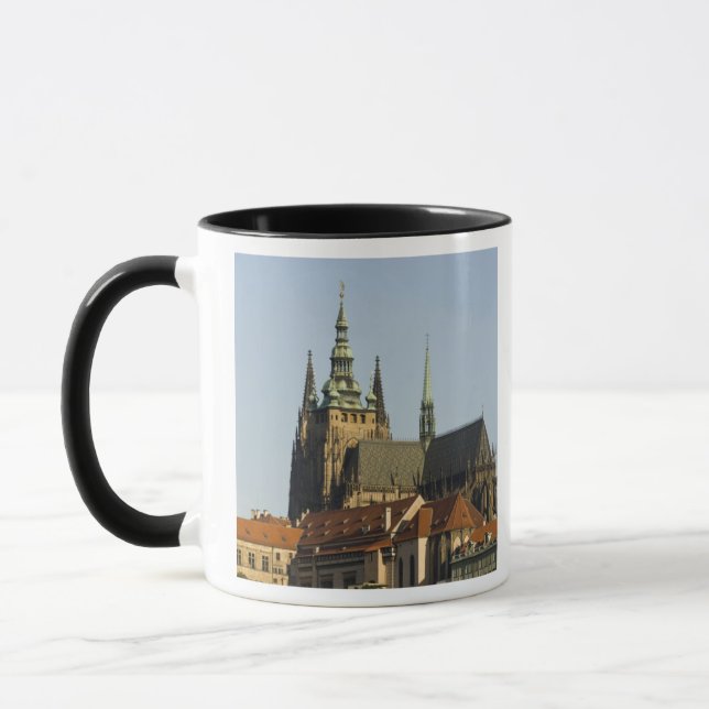 Caneca Catedral de São Vito e Castelo de Praga, um dos (Esquerda)