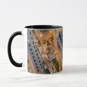 Caneca Catedral de St. Patrick Vista Aérea Cidade de Nova