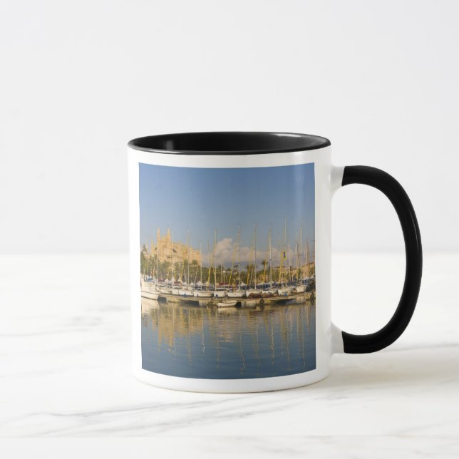 Caneca Catedral e marina, Palma, Mallorca, Espanha (Direita)