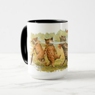 Caneca Cats Louis Wain surpresos