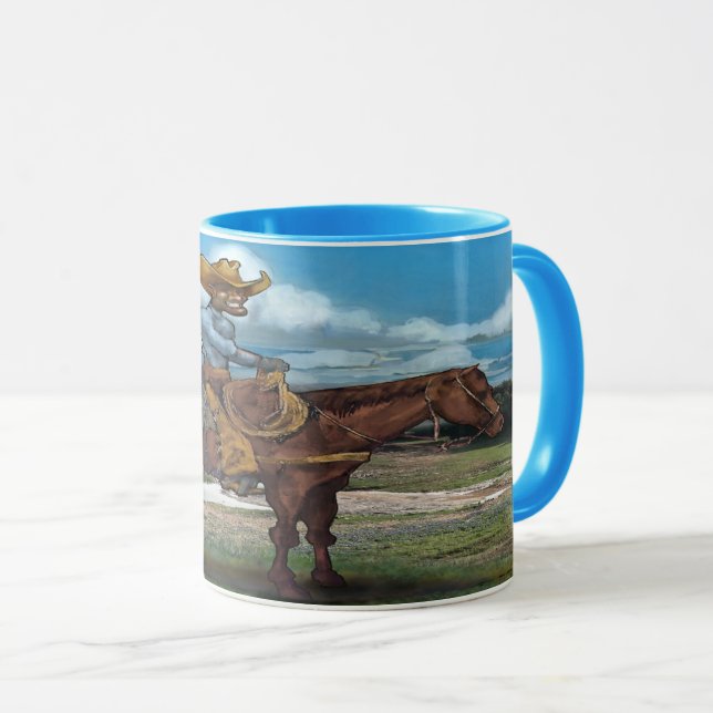 Caneca Caubói (Frente Esquerda)
