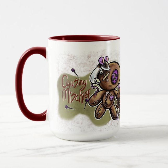 Caneca Causando Travessuras (Esquerda)