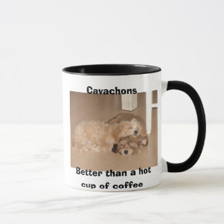 Caneca Cavachons melhor do que uma chávena de café quente