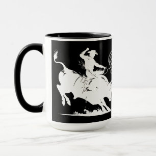 Caneca Cavaleiro de Touro Personalizado Rodeio 2