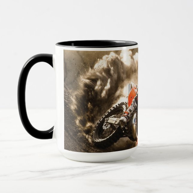 Caneca Cavaleiro Motocross (Esquerda)