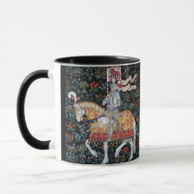 Cavaleiro sobre Azulejo de Horseback Mug Montecute
