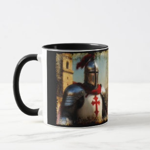 Caneca Cavaleiro Templário Medieval