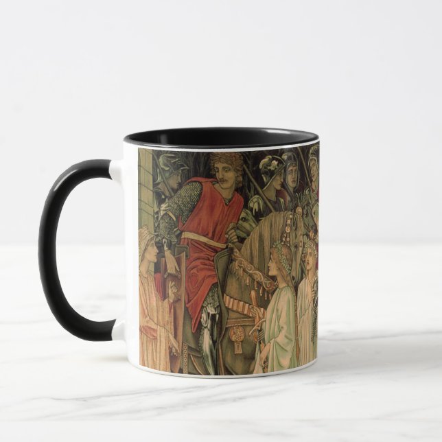 Caneca Cavaleiros medievais da Mesa redonda (Esquerda)