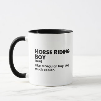 Caneca Cavalo Andando Engraçado Definição de Cavaleiro Ca