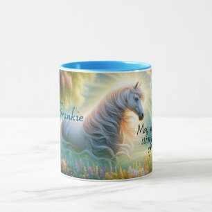 Caneca Cavalo Branco Prado Encantado