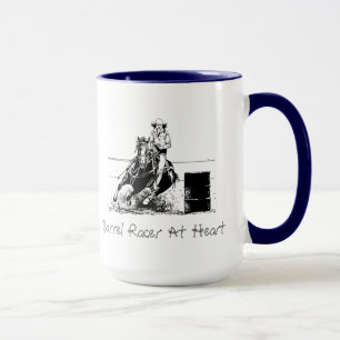 Caneca Cavalo de Corrida de Barrel