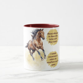 Caneca Cavalo Elegante Inspiracional