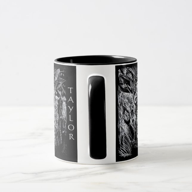 Caneca Cavalo Galopando – Edvard Munch Personalizado  (Alça)