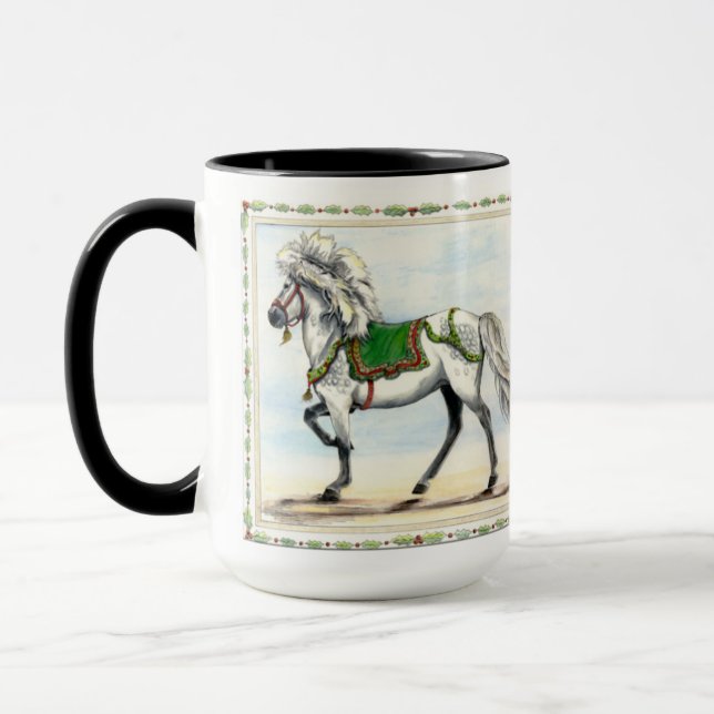 Caneca Cavalo Islandês Jol Christmas (Esquerda)