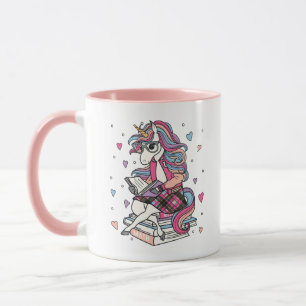 Caneca Cavalo Mágico da Matemática Lindo Leitor Erudito