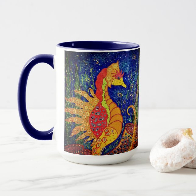 Caneca Cavalo-Marinho (Com Donut)