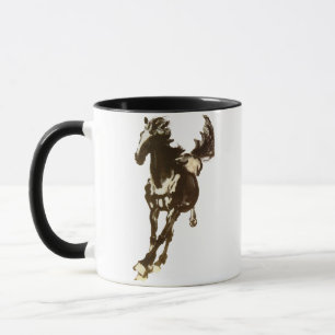 Caneca Cavalo Negro