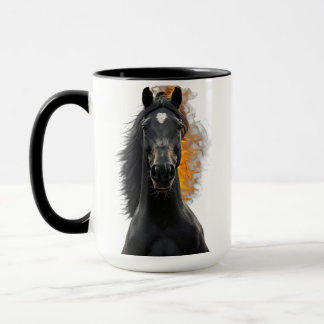 Caneca Cavalo Negro Inferno