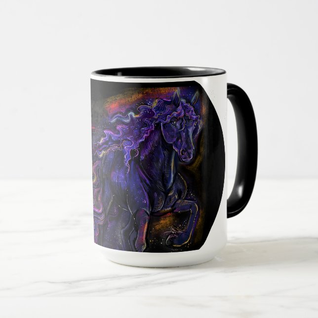 Caneca Cavalo Trilha de Estrelas (Frente Esquerda)
