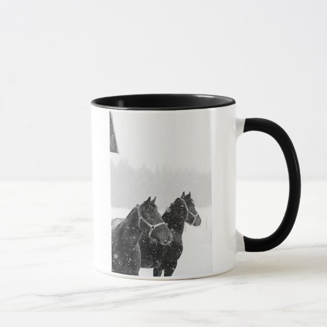 Caneca Cavalos de Neve (Direita)