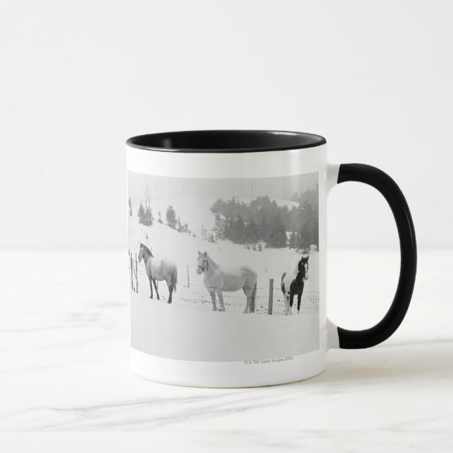 Caneca Cavalos no rancho (Direita)