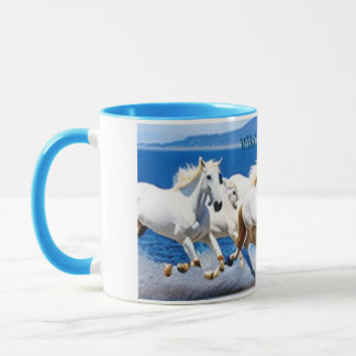 Caneca Cavalos selvagens e livres