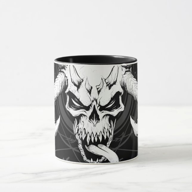 Caneca Caveira Divina de Negro Morto (Centro)