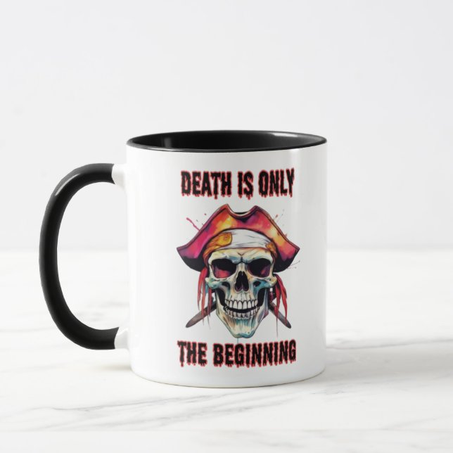 Caneca Caveira Guerreira da Vingança: Dia dos Mortos 2 (Esquerda)