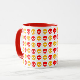 Caneca Caveira Pop Vibrante