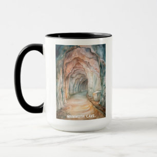 Caneca Caverna Mammoth Parque Nacional Aquarela