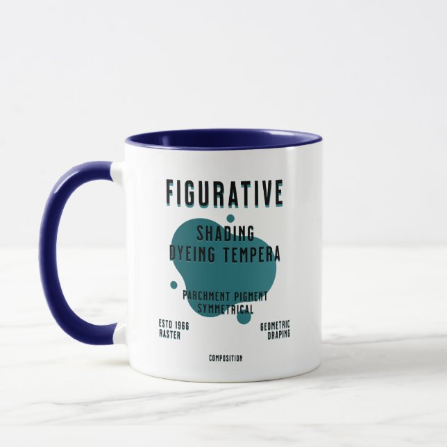 Caneca CD figurativo (Esquerda)