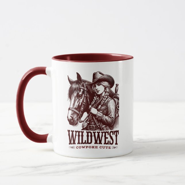Caneca CDwildwestcowpoke (Esquerda)