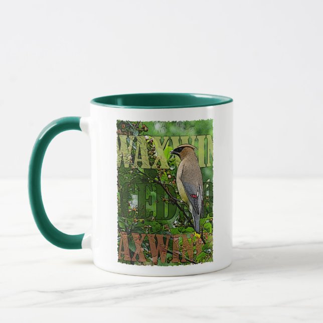 Caneca Cedar Waxwing Combo Mug (Esquerda)