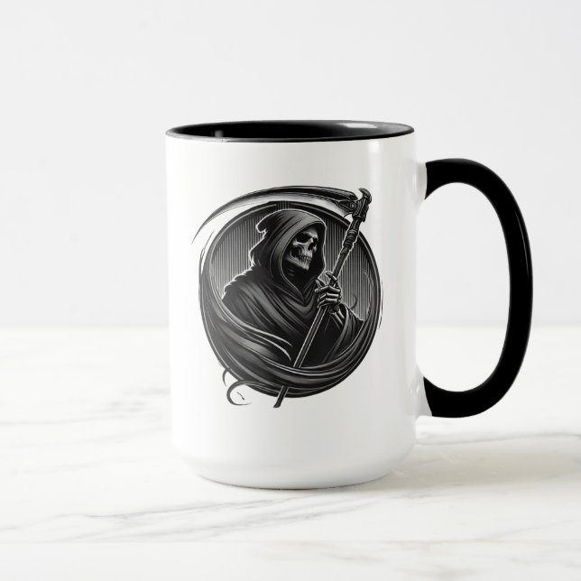 Caneca Ceifador Com Gótica Foice (Direita)