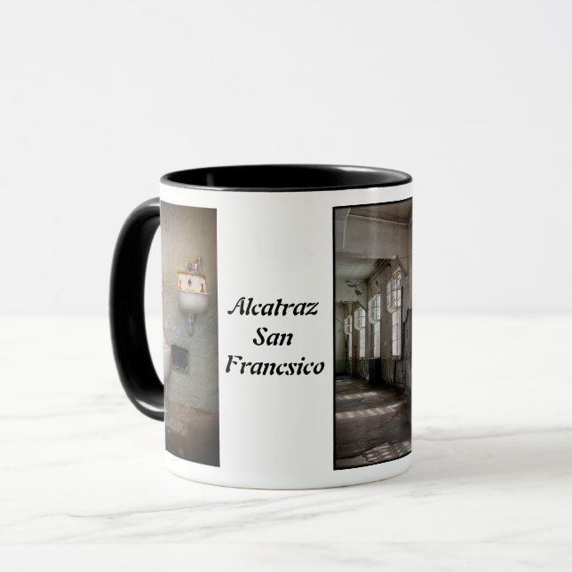 Caneca Cela da Prisão de Alcatraz, São Francisco (Frente Esquerda)