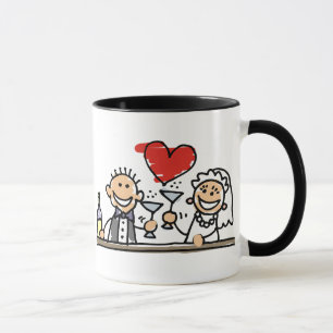 Caneca Celebração de Casamento