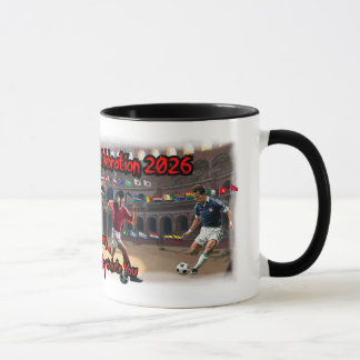 Caneca Celebração de Futebol 2026 em