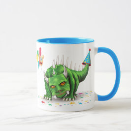 Caneca Celebração de Hodag com Bolo