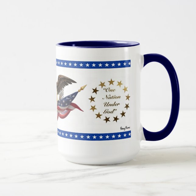 Caneca Celebração do 250º Aniversário da Liberdade/Indepe (Direita)
