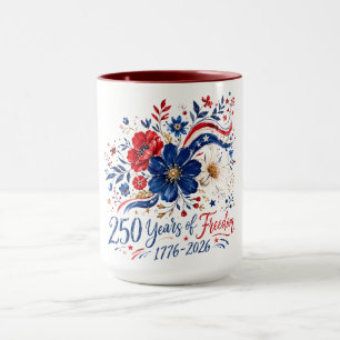 Caneca Celebração EUA 250 Anos Liberdade