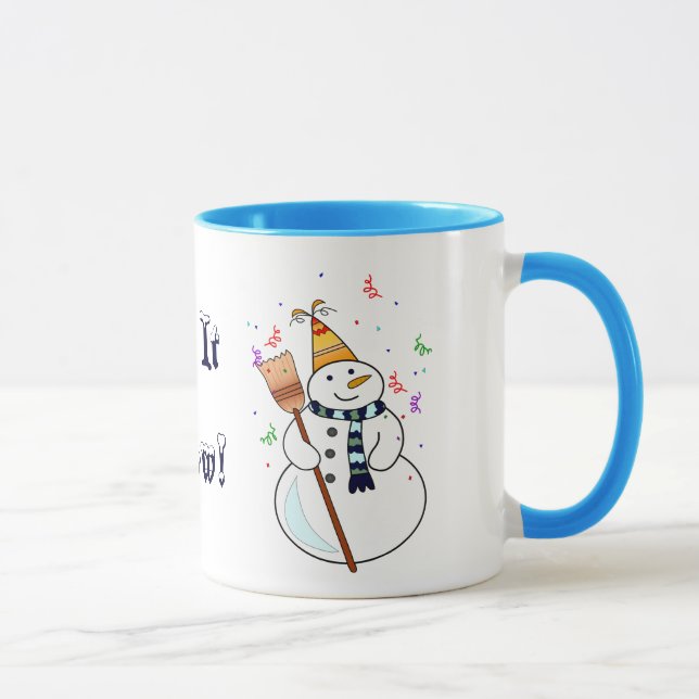 Caneca Celebrando Snowman Mug (Direita)