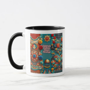 Caneca Celebrar a Cultura, a Honra e o Patrimônio
