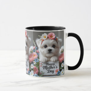 Caneca Celebrar a mãe com amor - Dia de as mães feliz