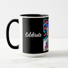 Caneca Celebrar Feliz Aniversário Poodle Coffee Mug