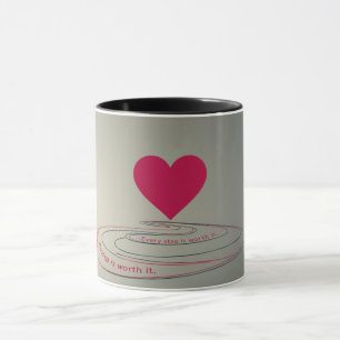 Caneca Celebrar o Caminho: Viagem de Enfermeira